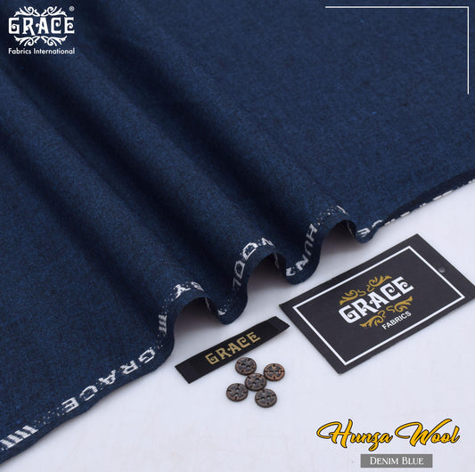 Grace Hunza Wool - Denim Blue