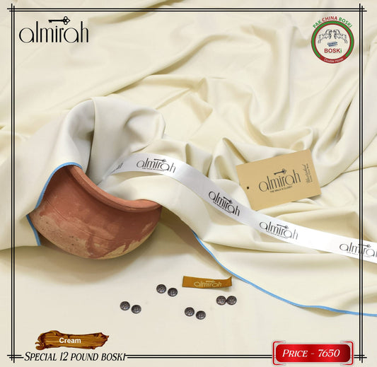 Almirah Premium Blended Boski – 12 Pound Cream