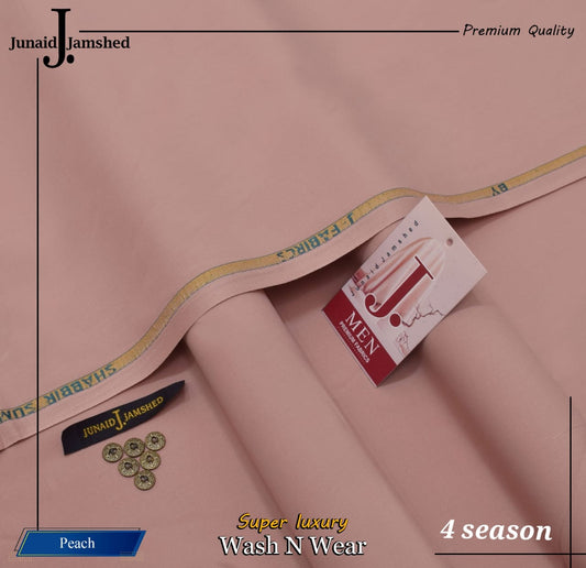 Junaid Jamshed PV Wash & Wear – Peach