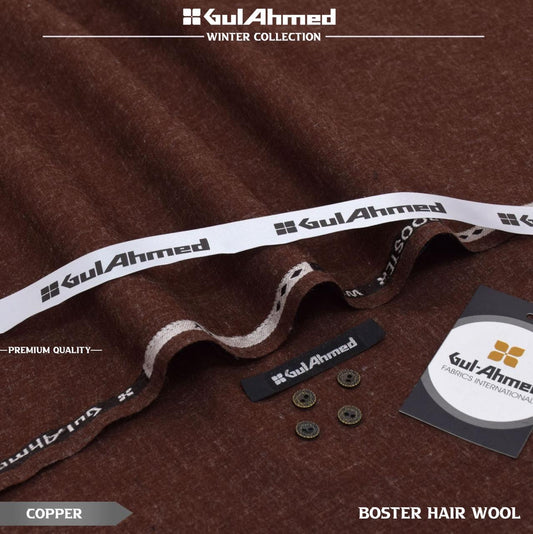 Gul Ahmed Gents Booster Hair Wool – Copper
