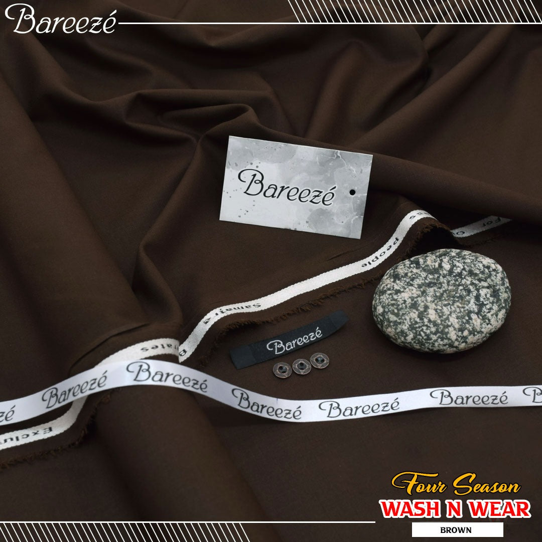 Bareeze Supreme Wash & Wear – Brown
