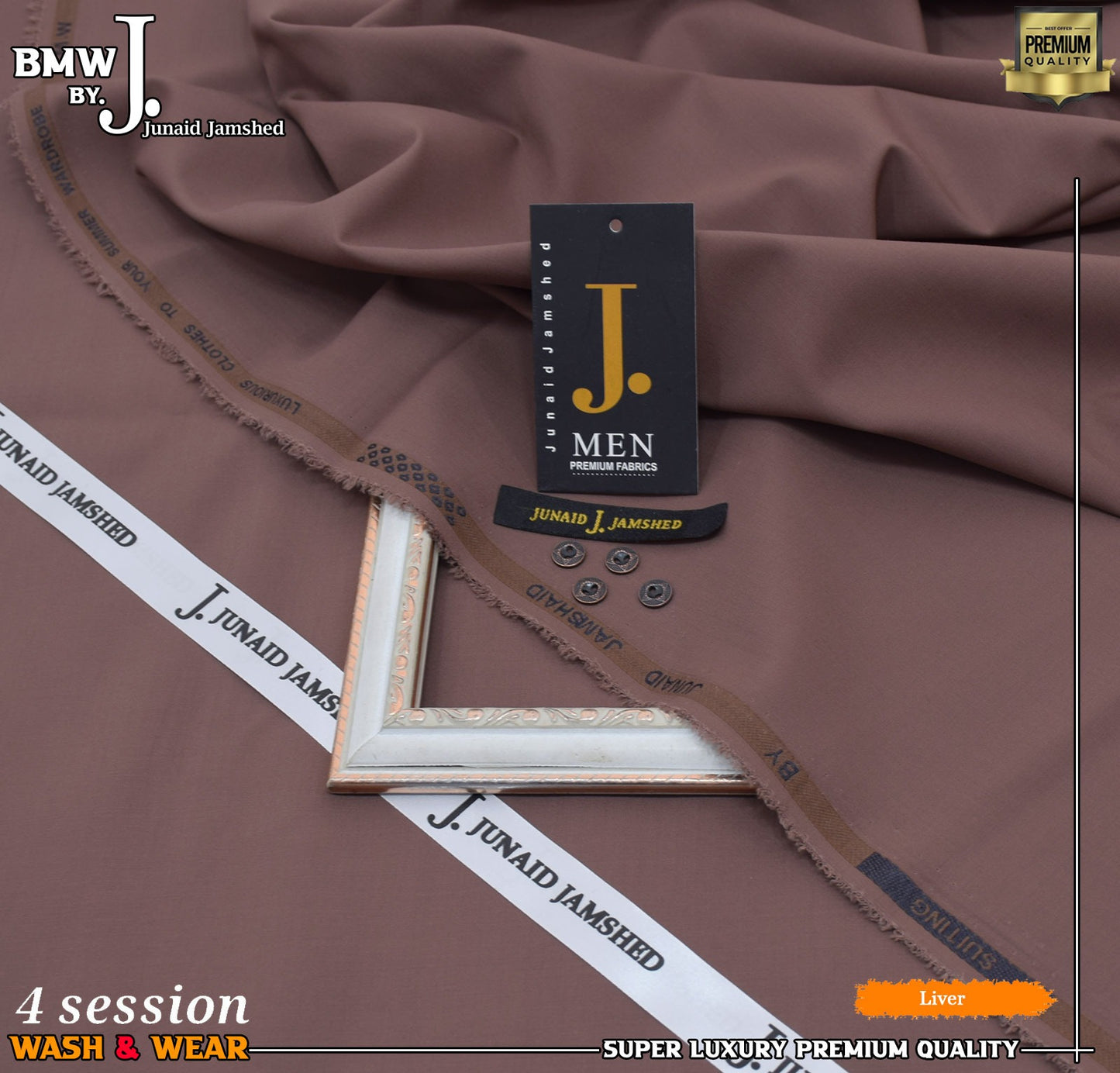 Junaid Jamshed BMW Wash & Wear - Liver