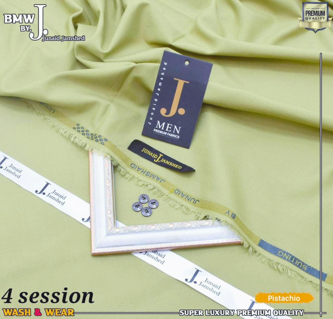 Junaid Jamshed BMW Wash & Wear - Pistachio